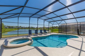 #372-Welcome to Lightwater Villa, your Modern Disney Vacation home! South-Facing Pool & Spa Overlooking Lake